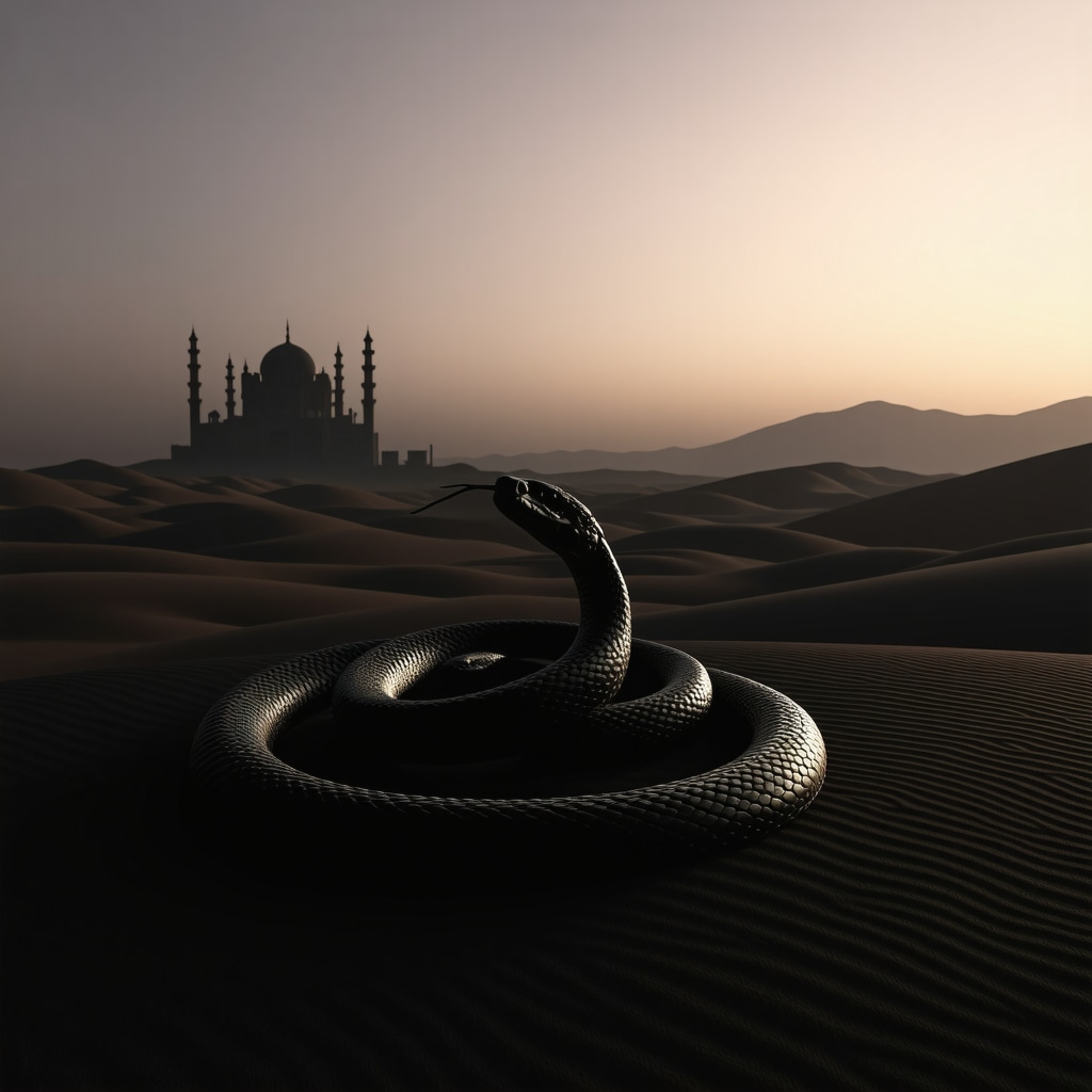 Islamic Dream Meaning of Black Snake (Crnu Zmiju) Explained