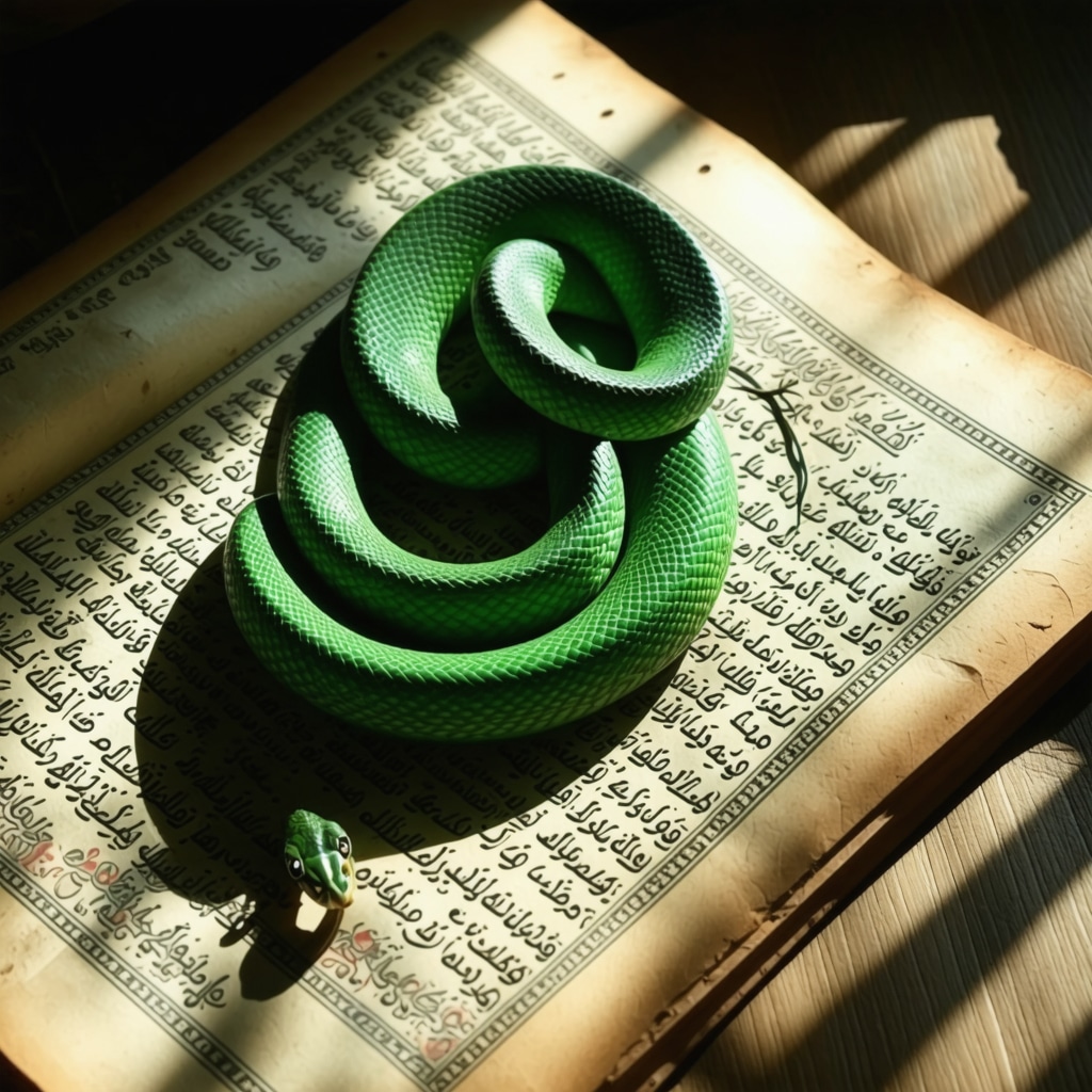 To Dream of Zelenu a Snake in Islam: Meaning & Symbolism