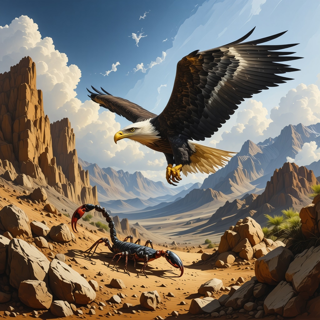 How to Understand Scorpion and Eagle Dreams in Islamic Symbols