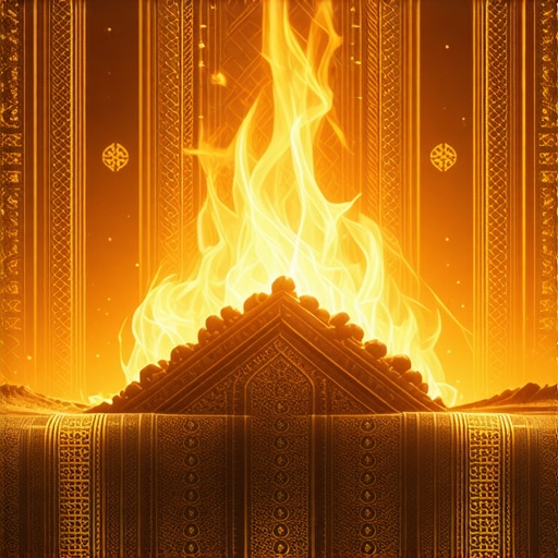 Fire in Dream Islam: Sacred Symbols & Prophetical Messages of Divine Power