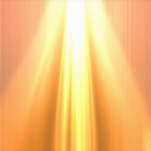 Mystical dream symbolism with divine light