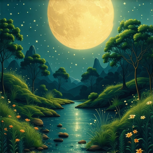 Islamic symbols of water, stars, and garden representing sacred dreams
