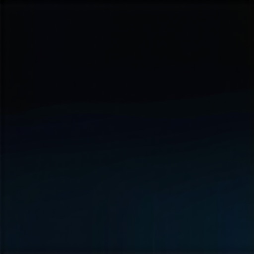 Night sky with shadows and a faint glow representing divine guidance in darkness.