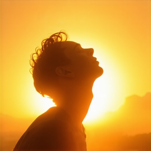 Divine Guidance Through Dreams in Islam A peaceful person sleeping with a radiant glow representing divine messages in Islamic dreams.