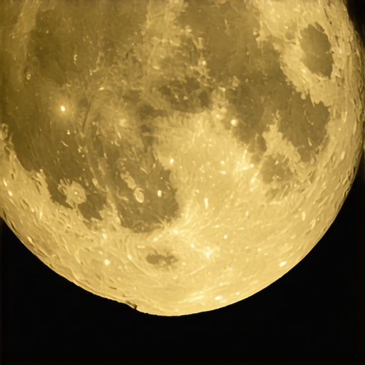 Lunar Eclipse Over Night Sky A beautiful image of a lunar eclipse illuminating the night sky, symbolizing divine messages in dreams.