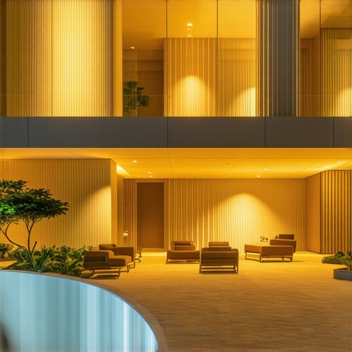 Dream of a beautifully illuminated modern house symbolizing divine blessings