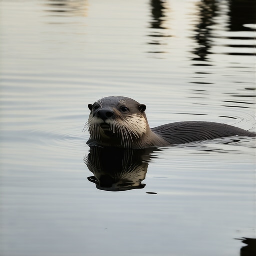 Otter in Dark Water: Finding Emotional Ease Amidst 2026 Stress