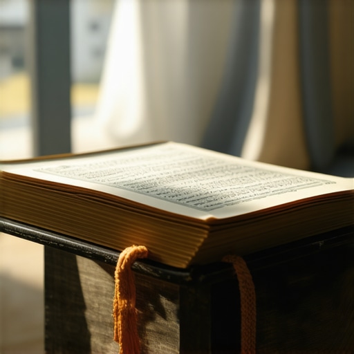 Sacred Drop Dream: Islamic Meaning of Mushaf Falling on Ground & Respect