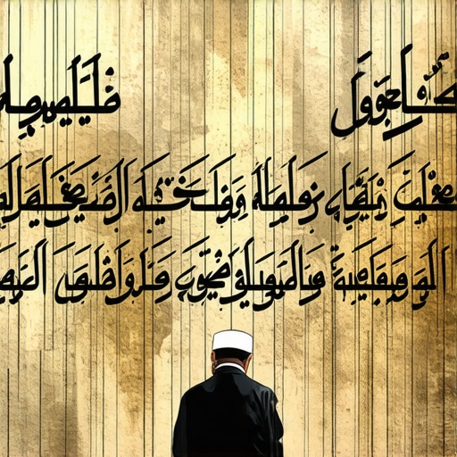 Unreadable Wall Writing and the Islamic Fix for Confusion