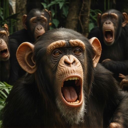Chimpanzee Screams: Warning of a Social Circle Betrayal