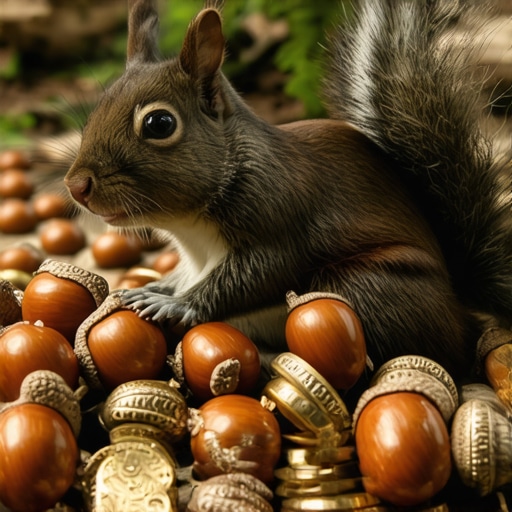 Squirrel Hoards: [Wealth and Prosperity Dreams] of Greed post thumbnail image